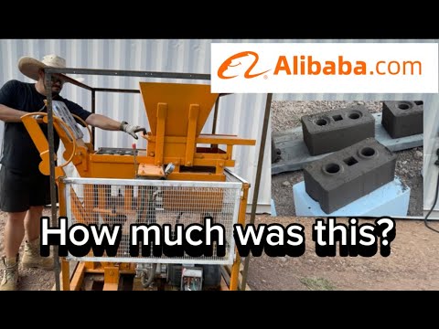 Affordable Compressed Earth Block Machine from China via Alibaba.com