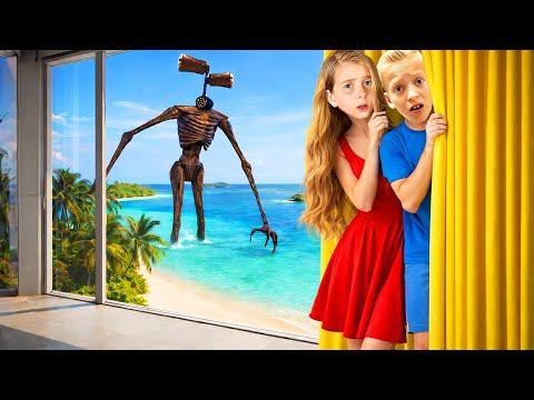 😱 CAP de SIRENĂ ne URMĂREȘTE 😨  în VIAȚA REALĂ 👺