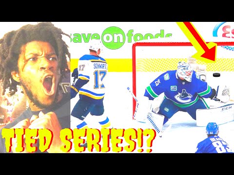 BLUES VS CANUCKS GAME 4 ST LOUIS BLUES VS VANCOUVER CANUCKS HIGHLIGHTS NHL PLAYOFFS 2020
