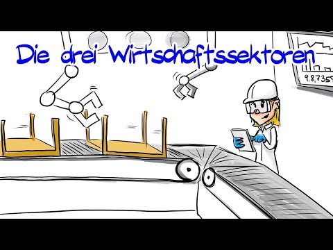 Die drei Wirtschaftssektoren
