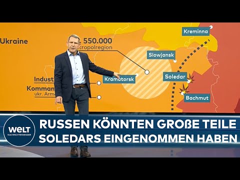 UKRAINE-KRIEG: Soledar gefallen? Militärexperte ordnet widersprüchliche Meldungen von der Front ein