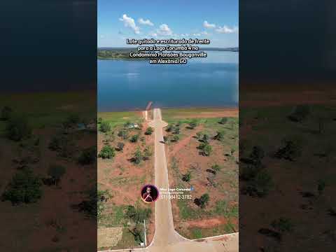 Lote de frente para o Lago Corumbá 4. #lagocorumba4 #meulagocorumba #goias #foryou #fyp