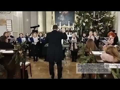 Kým v poli bdeli anjeli - Kresťanské srdcia - Štefanský koncert 2022 SEAVC zbor v Kovačici