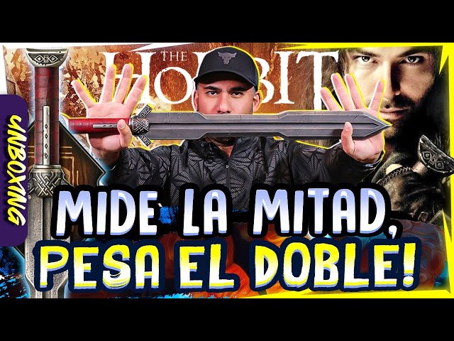 Vídeo relacionado con 57 SPECIAL REPLICAS Réplica de espada de 62 cm de madera de bambú, decoración hecha a mano para los fans de LOTR, exclusivo coleccionable con vaina - Bilbo Baggins Sting JT10712BK