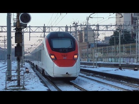 Transiti nella neve a Milano Lambrate!