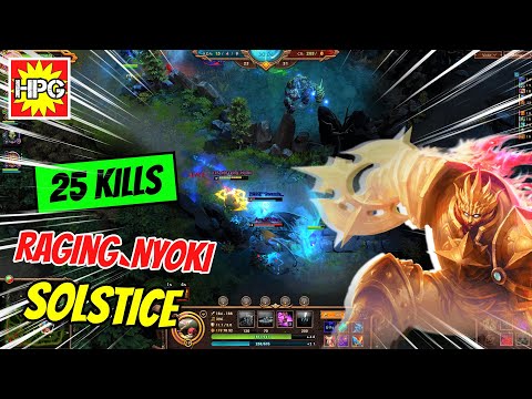 HON SOLSTICE GAMEPLAY | Raging`Nyoki | Diamond - NM