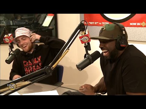 Mac Miller Bars over Mobb Deep’s “Survival of the Fittest” W/ Funk Flex