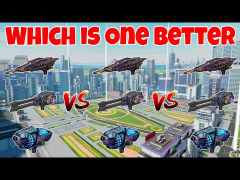 WR🔥 Spear VS Magnetar VS Morana Weapon Comparison |WR TEST||WAR ROBOTS|