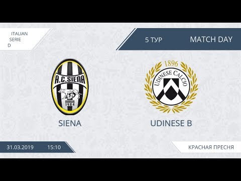 AFL19. Italy. Serie D. Day 5. Siena - Udinese B