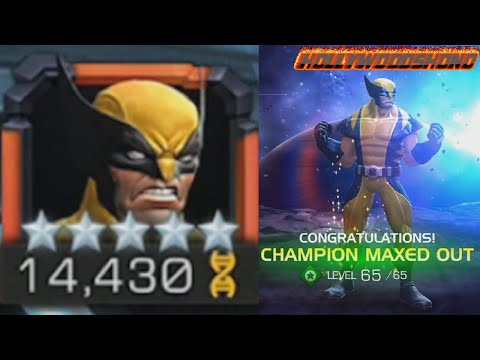 5 Star Wolverine Rank 5 Sig 200 Gameplay - Realm&Labryinth of Legends - Marvel Contest of Champions