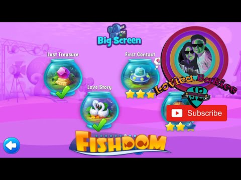 Fishdom - Level 3731 - 3735 - Aquarium Polar Station and Halloween Party- Gameplay