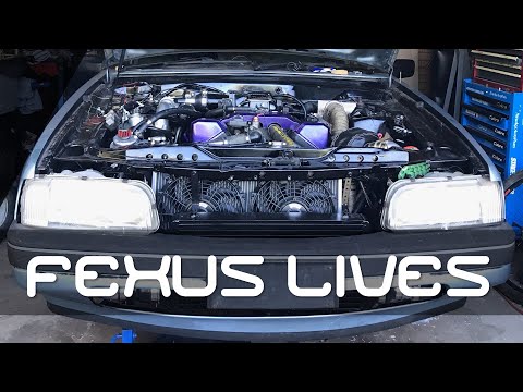 Turbo 1uzfe starts for the first time