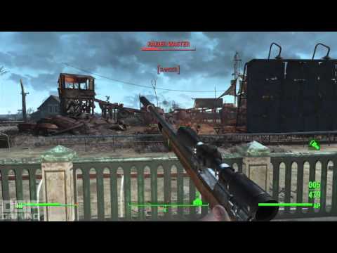 Fallout 4 playthrough pt134 - Off to the Races! Robot Race Track Fun