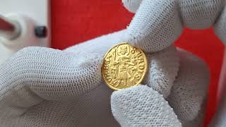 Dukát Albrecht I. Habsburský #shorts #zlatámince #coin #gold #numismatics #dukát