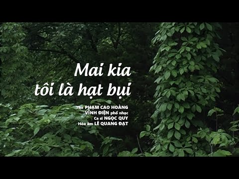 Mai kia tôi là hạt bụi Sheet - Ngọc Quy
