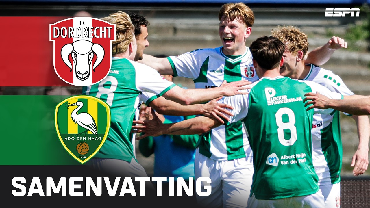 Dordrecht vs ADO Den Haag Highlights