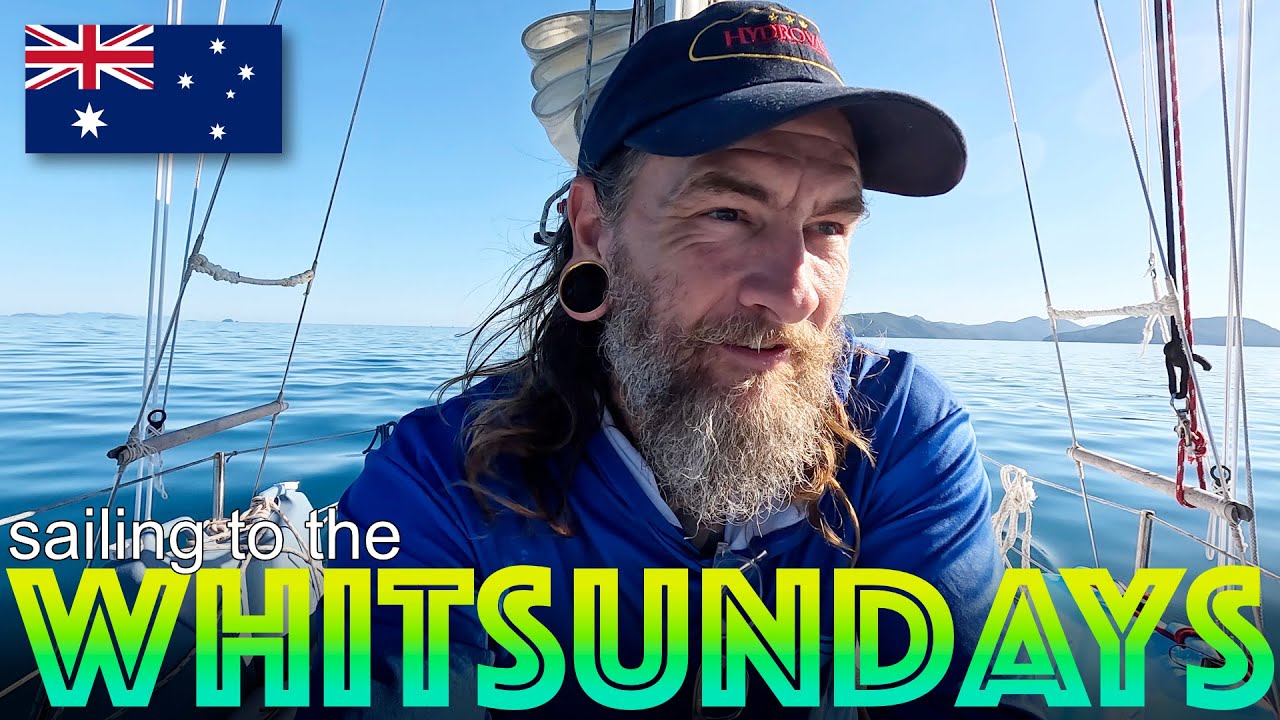 Sailing the Whitsunday Islands; Seeing Ngaro Aboriginal Cave Art & Waterfalls of Nara Inlet