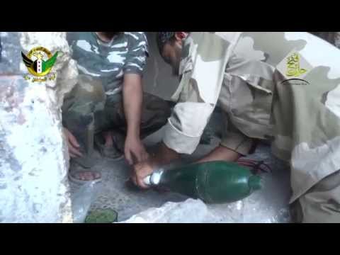 استهداف مقرات النظام من قبل لواء السلطان مراد بقذائف الهاون على جبهة الميدان في مدينة حلب