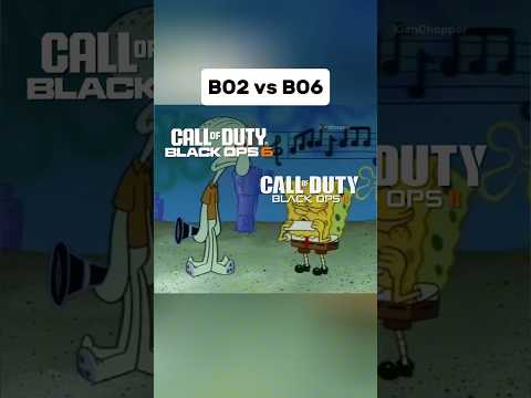 BO2 vs BO6 Multiplayer #cod #blackops #memes