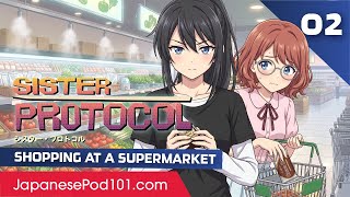 Learn Japanese with Manga | Sister Protocol Ep. 2: Shopping Phrases