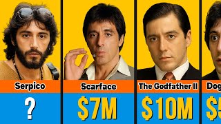 💰🤑 Al Pacino Paycheck For Every Movie He Ever Made