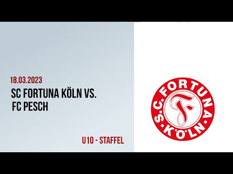 Saison 22/23 - 18.03.2023 - SC Fortuna Köln vs. FC Pesch -Staffel U10