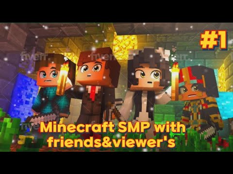 Crafty play community - #live Minecraft SMP with Friends&viewers