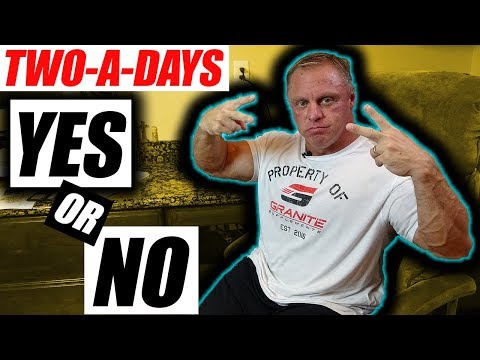 Working out Twice a day: YES or NO?