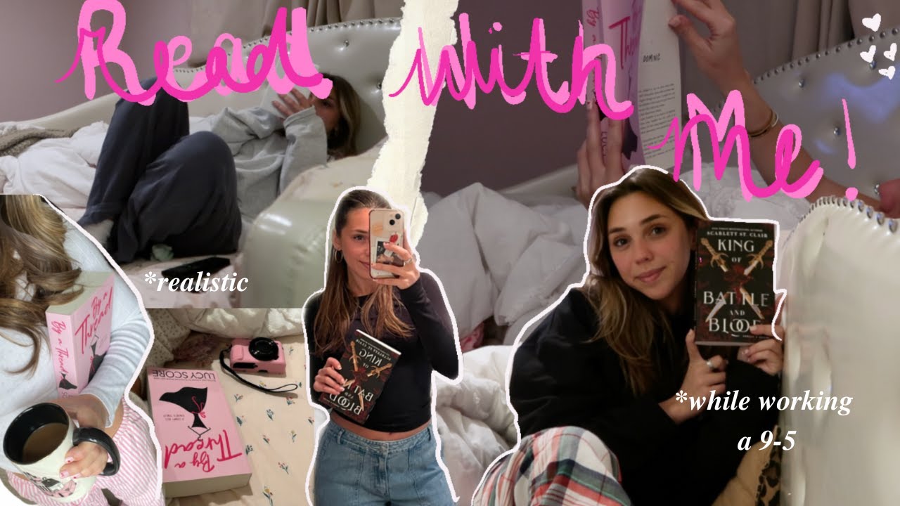 realistic what i read in a week! | week long reading vlog