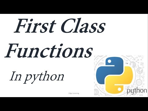 Python Tutorial Programming Terms In Urduhindi First Class Functions