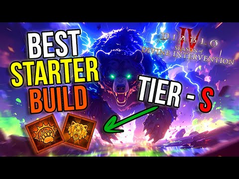 Diablo 4 BEST STARTER DRUID BUILD FOR SEASON 11