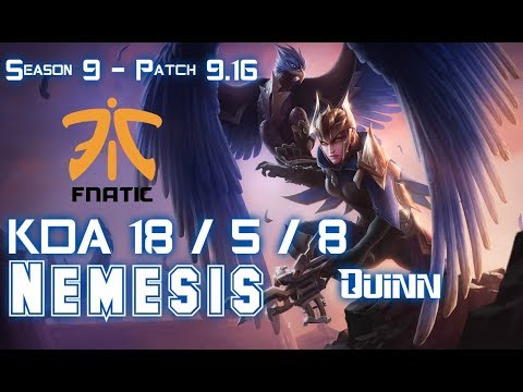 FNC Nemesis QUINN vs SYLAS Mid - Patch 9.16 EUW Ranked