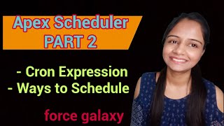 Apex Scheduler Part II | Asynchronous Apex | Salesforce Video Tutorial