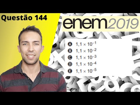 Questão 144 - ENEM 2019 - Caderno Amarelo