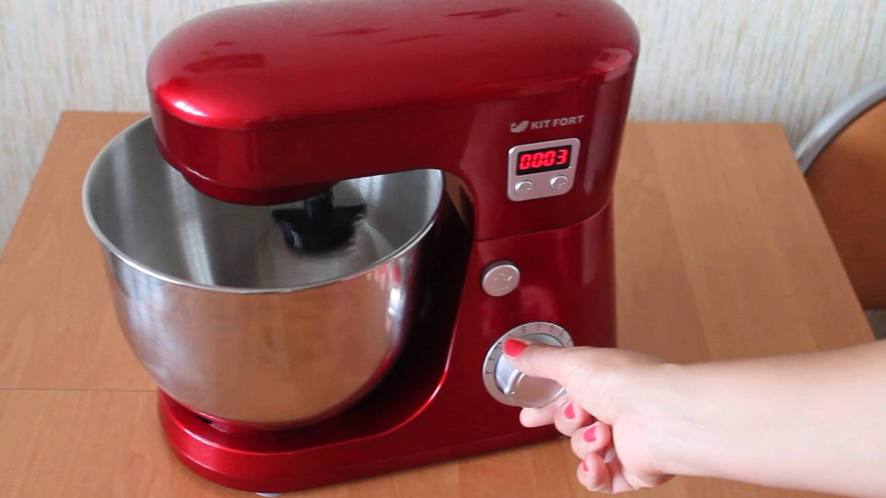 Планетарный миксер Kitfort KT-1308-3, чёрный