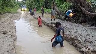Bogia Road Struggles | Madang Papua New Guinea Bad Road Conditions 