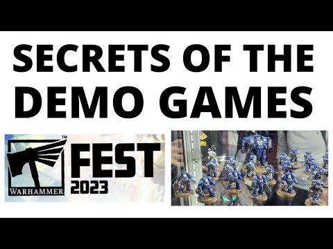 Big 40K Core Rules Changes Seen at Warhammer Fest Demo Games! 10th Edition Reports from the Front