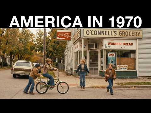 quando la vita era semplice nell'America del 1970.