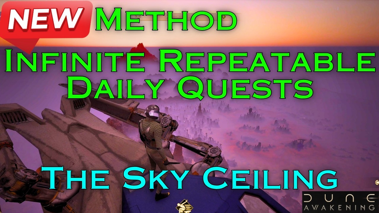 Tips & Tricks: Infinite Repeatable Quests (Quick New Method), Sky Ceiling