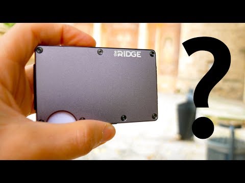 Is This Titanium Wallet Worth $100? The Ridge Review!