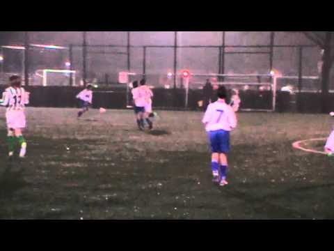 Oefenwedstrijd ASVD D1-Unicum D1 Eerste Helft dd 18-01-2012