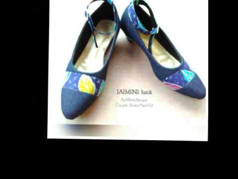Sepatu Batik 085733042004 sepatu couple ibu anak,