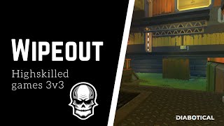 Wipeout 3 VS 3 | High-skilled games 0002 | CIS community | RUS comms.