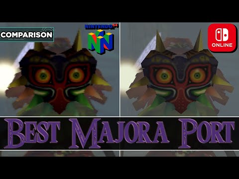 Majora's Mask On Switch Is Phenomenal | N64 vs Switch Comparison