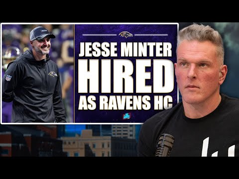Ravens Hire Chargers DC Jesse Minter As Head Coach | Pat McAfee Show