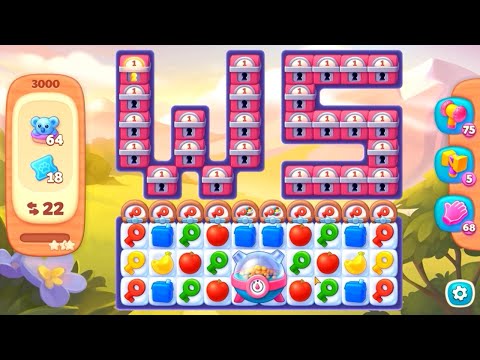 Wildscapes level 3000 No Boosters 🐼 Gameplay Walkthrough Playrix