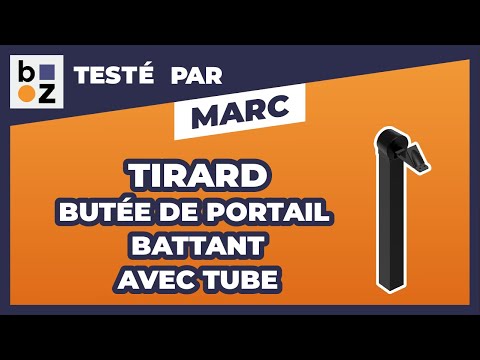 Arrêt de portail battant - automatique - avec tube - Arrématic TIRARD