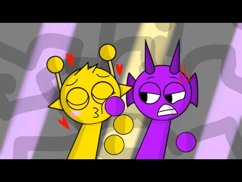 Durple is trying to escape from Simon happy Valentine’s Day ( incredibox sprunki animations )
