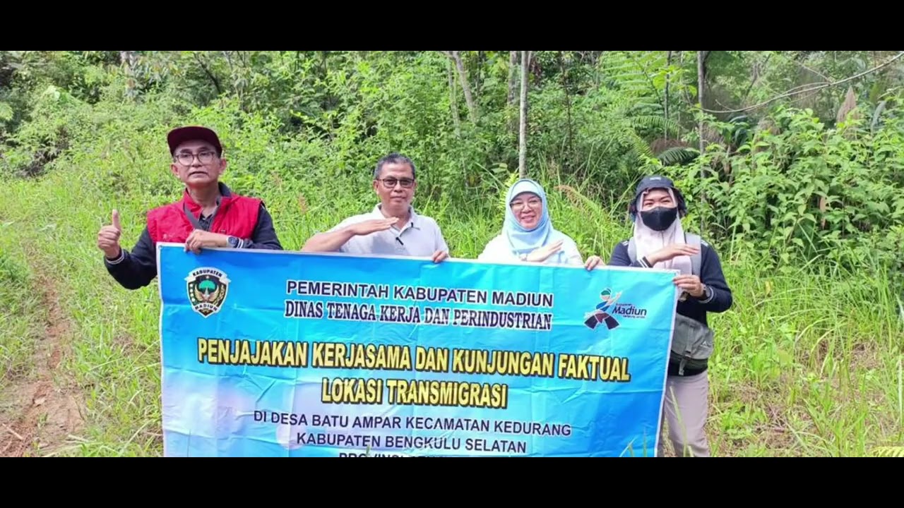 kegiatan Penjajakan Kerjasama dan Kunjungan Faktual Lokasi Transmigrasi di UPT. Batu Ampar