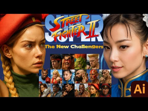 Super Street Fighter II The New Challengers AI Reimagined See this Amazing AI Transformation!